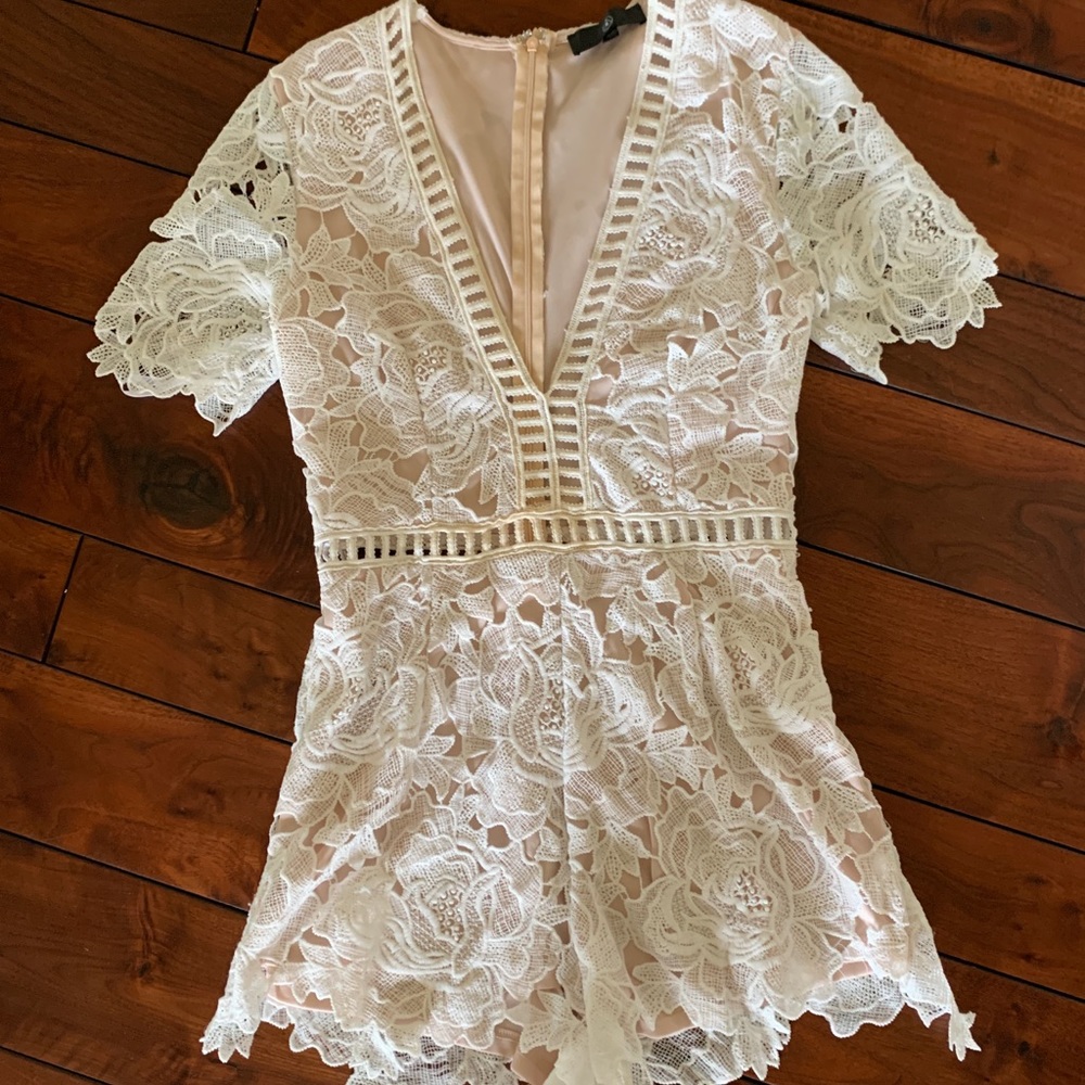 misguided lace romper